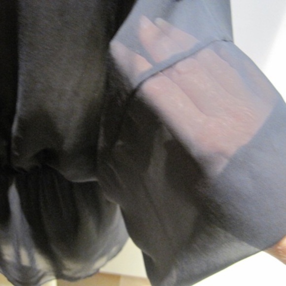 Tory Burch Margarete Sheer Top - Picture 7 of 7